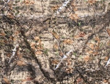 Camouflage net 2 laags natural brown