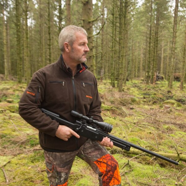 Shooterking omkeerbare softshell jas Mossy oranje/donkerbruin - Afbeelding 6