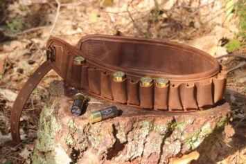 Patronen gordel leder Cal 12