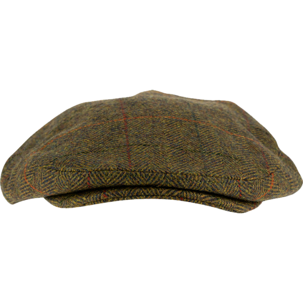 Wool Blend platte pet Tweed Bruin - Afbeelding 3