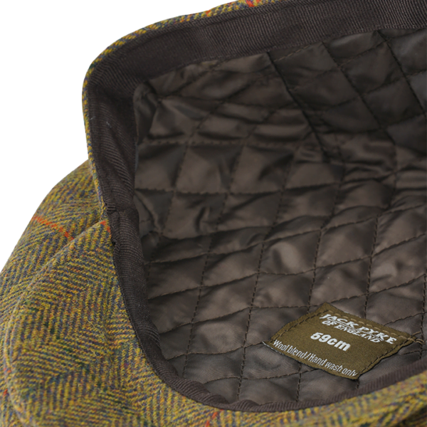 Wool Blend platte pet Tweed Bruin - Afbeelding 5