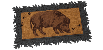 Deurmat wild zwijn