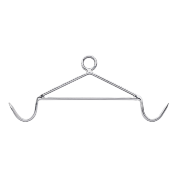 Spreidhaak rvs 610 x 250