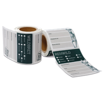 Landig jachtlabels voor vacuümzakken
