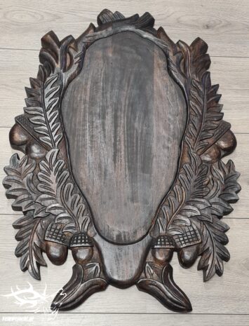 Geweiplank Edelhert handgesneden