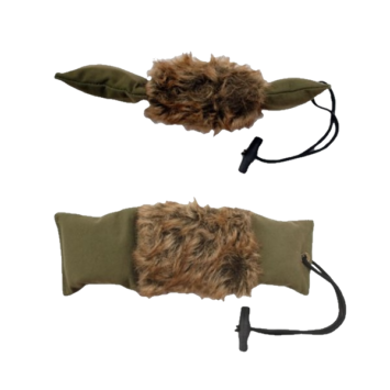 konijn 1KG groen met kunstvacht