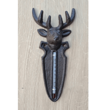 Gietijzeren thermometer Hert