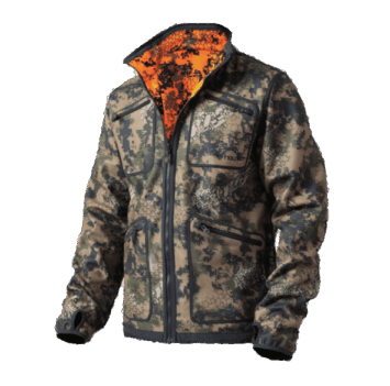 Haunter Ghil v2 omkeerbare jas Fade Brown / Orange