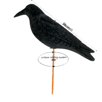 Waggle kraai magnum 50 cm draaiend