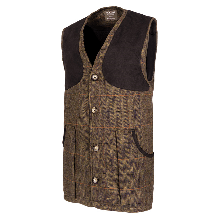 Jack Pyke schietvest Tweed bruin - Afbeelding 3
