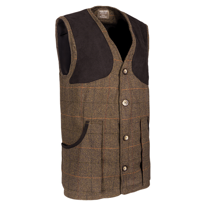 Jack Pyke schietvest Tweed bruin - Afbeelding 4