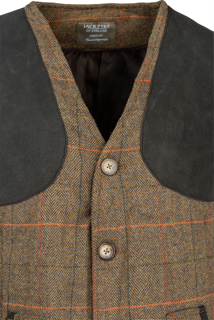 Jack Pyke schietvest Tweed bruin - Afbeelding 7